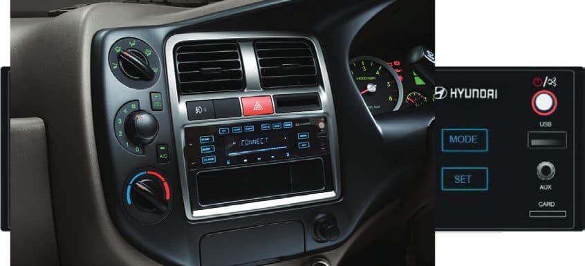 AM/FM/BT/AUX/USB audio