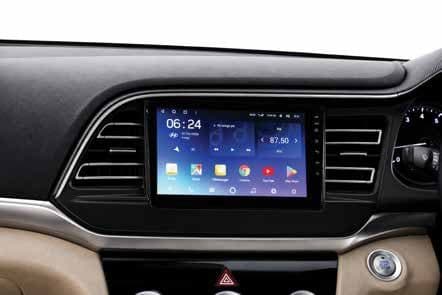 8" touchscreen with CarPlay & Android Auto