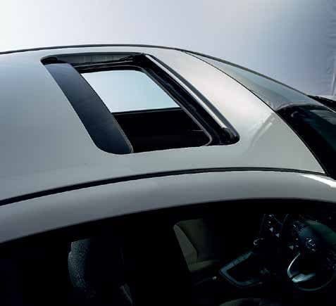 Powered sunroof