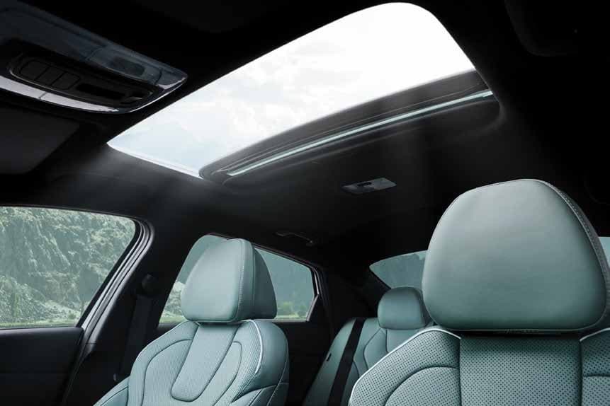Powered sunroof