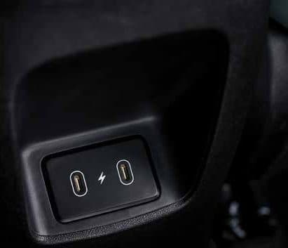 Rear USB Type-C ports