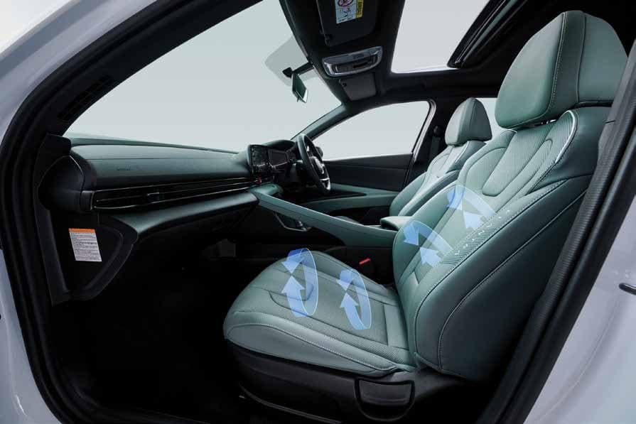 Heated & ventilated seats