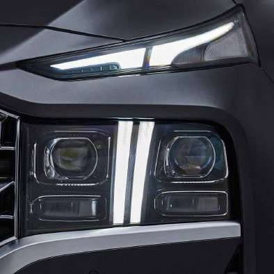 T-shaped LED DRLs