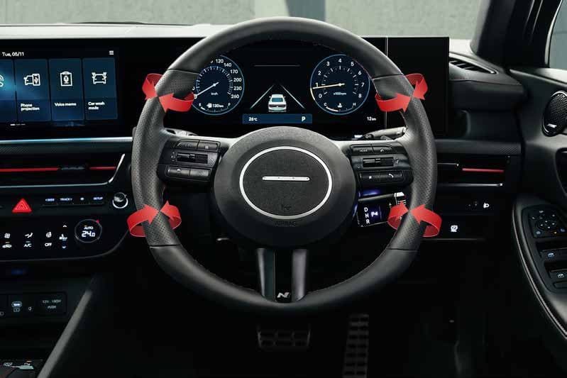 N Line steering wheel