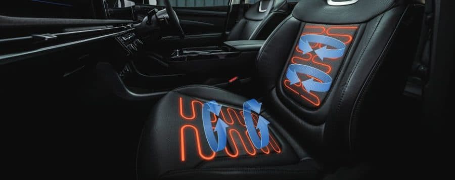 Heated & ventilated seats