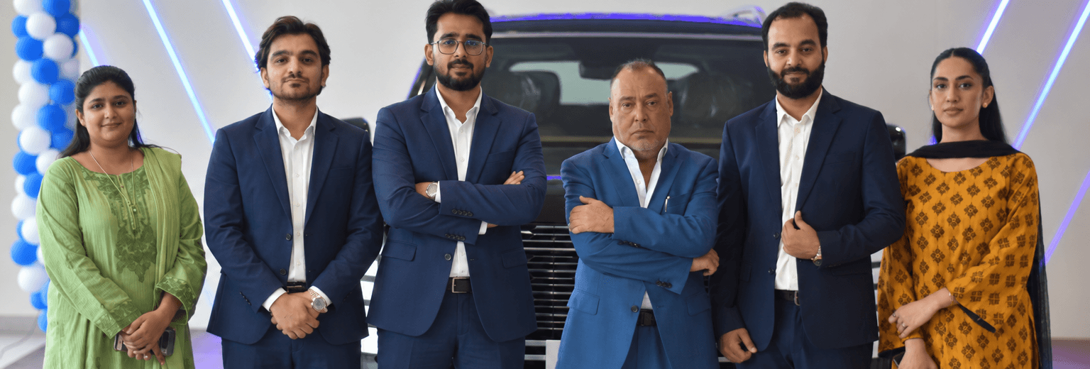 The Hyundai Islamabad sales and service team